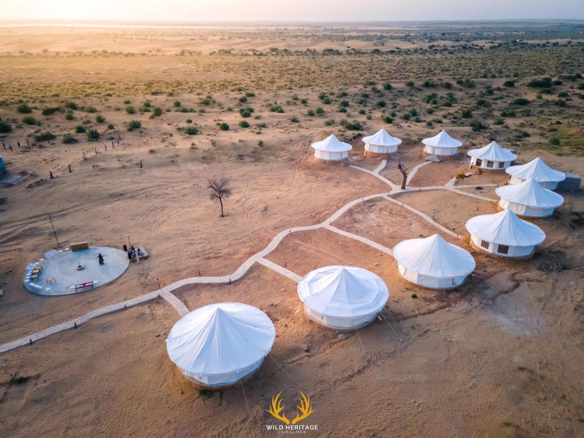 Отель Wild Heritage Desert Camp Джайсалмер Экстерьер фото