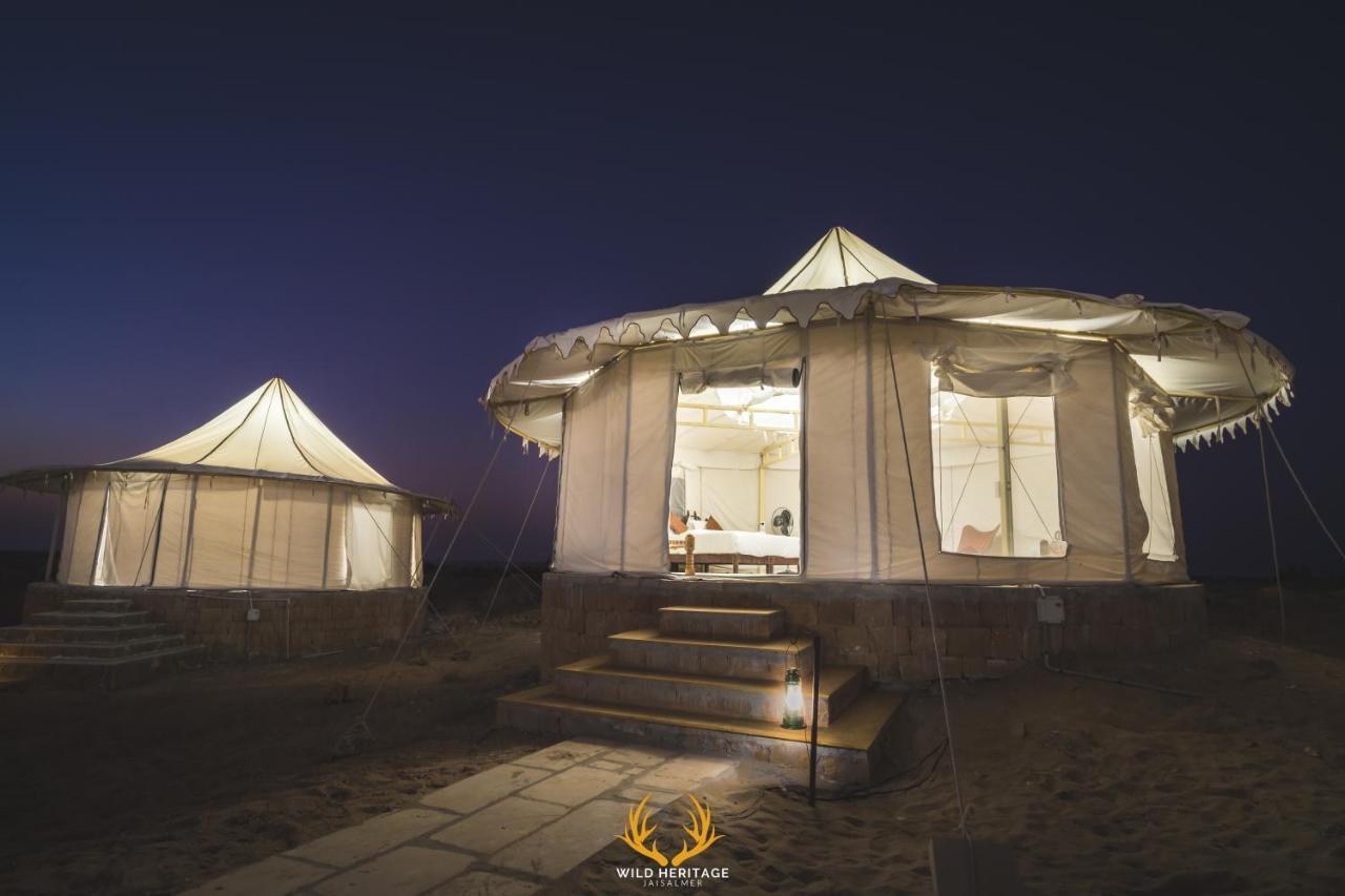 Отель Wild Heritage Desert Camp Джайсалмер Экстерьер фото